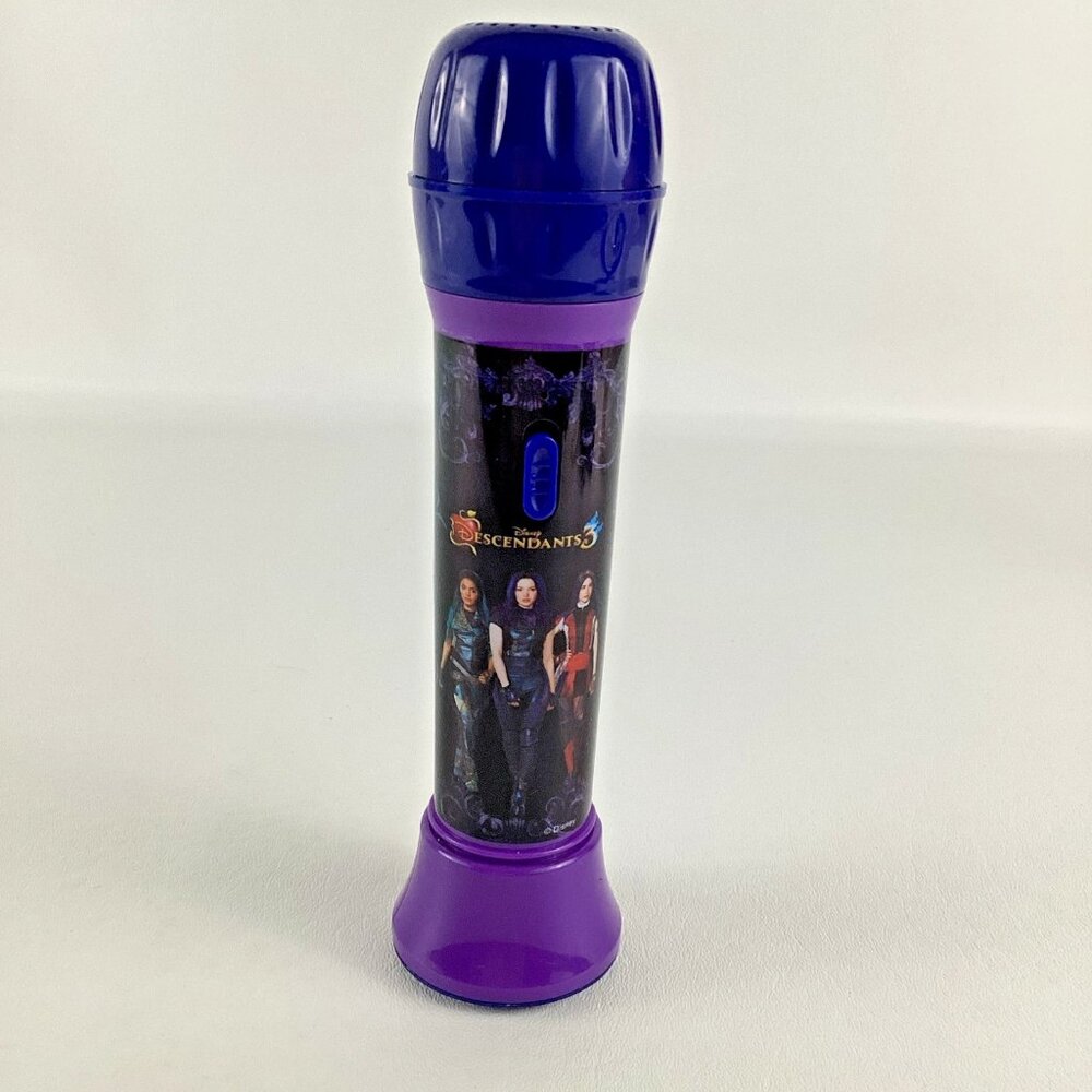 Disney Descendants 3 Karaoke Microphone Sing Along Musical Toy Purple 2019